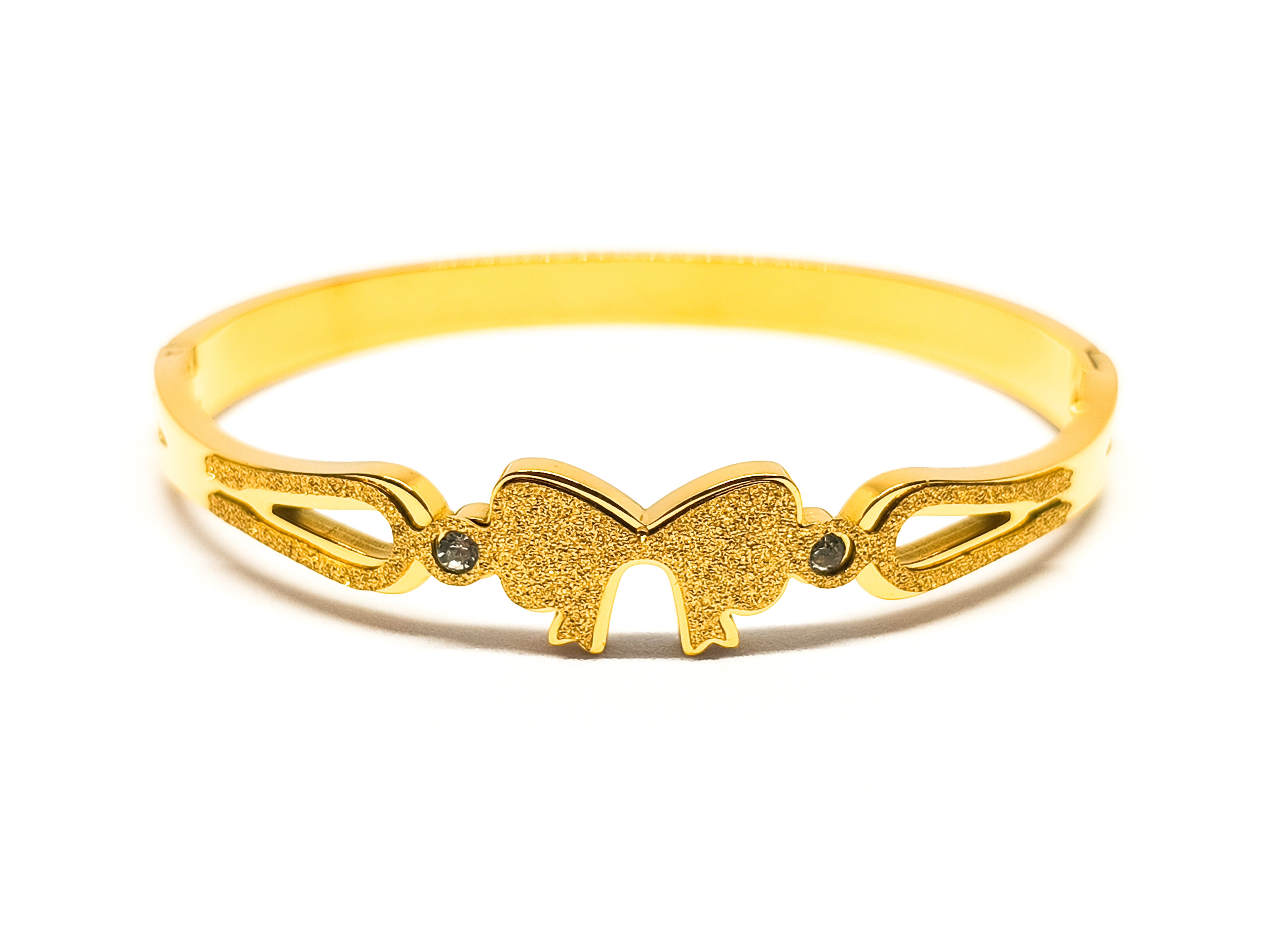 Imperial Ribbon Gold Bracelet