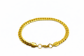 Sovereign Curb Gold Bracelet