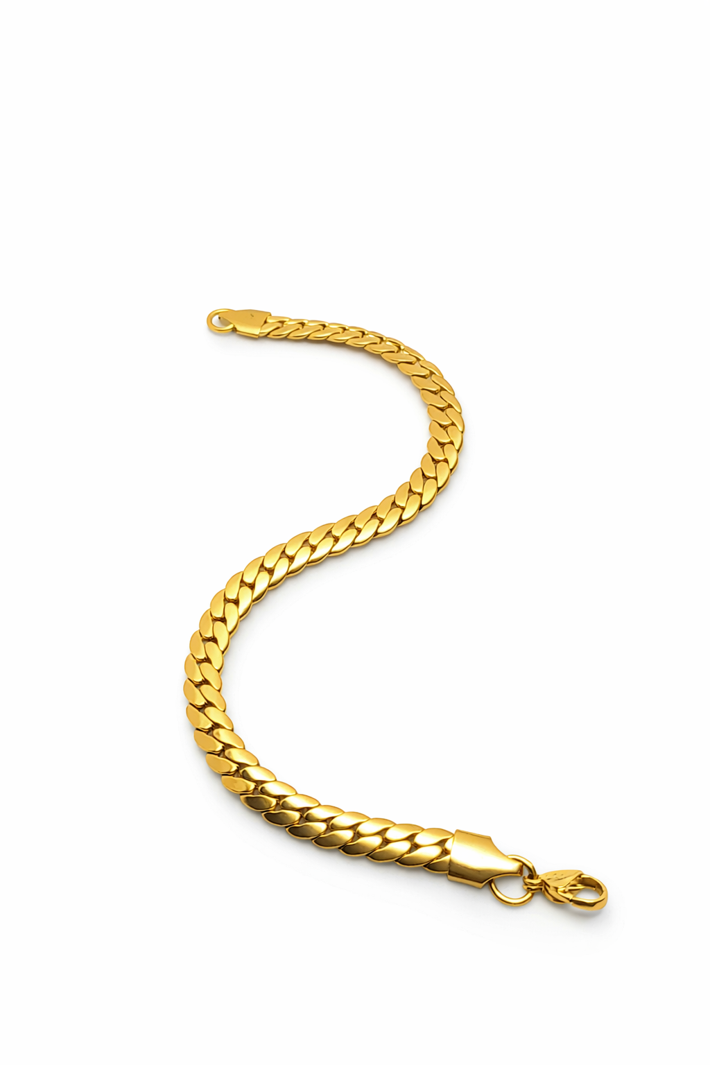 Sovereign Curb Gold Bracelet