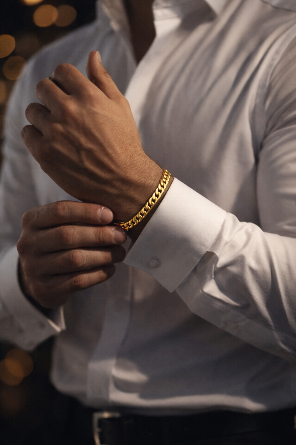 Sovereign Curb Gold Bracelet