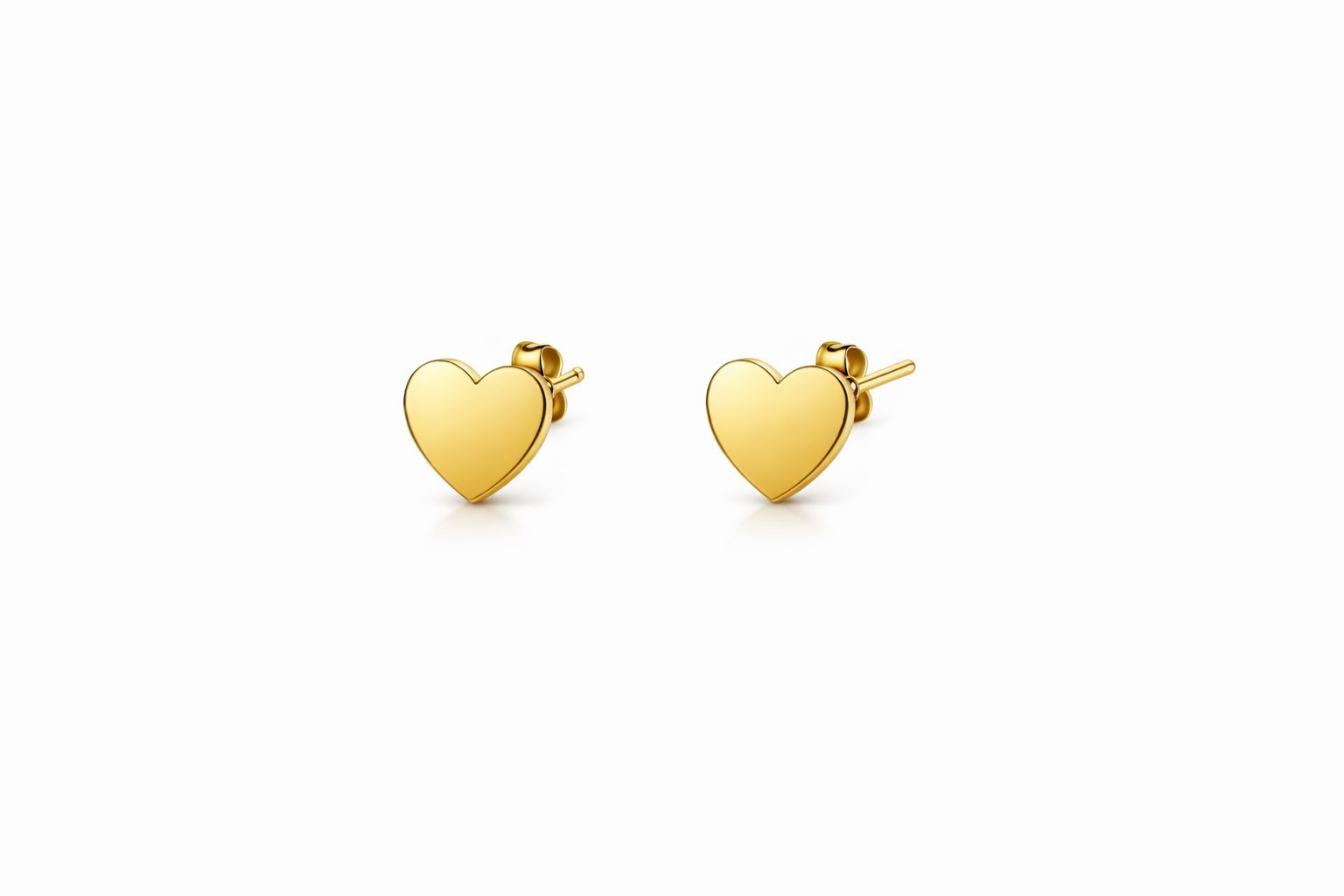 Classic Heart Studs