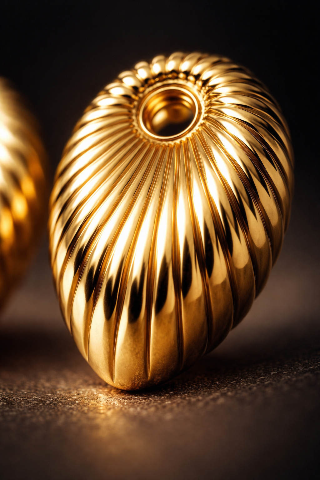 Celeste Radiant Gold Studs