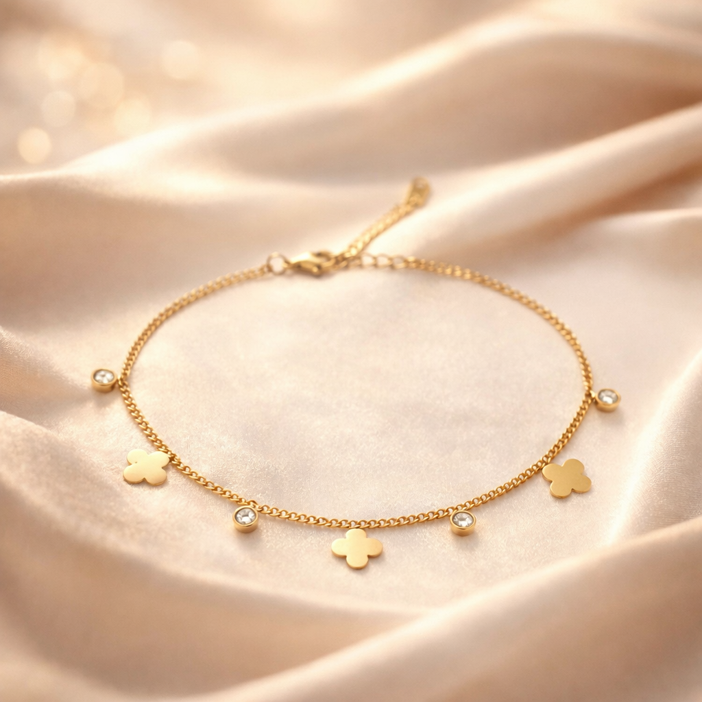 Golden Clover Luxe Bracelet