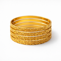 Floral Majesty Royale Bangles
