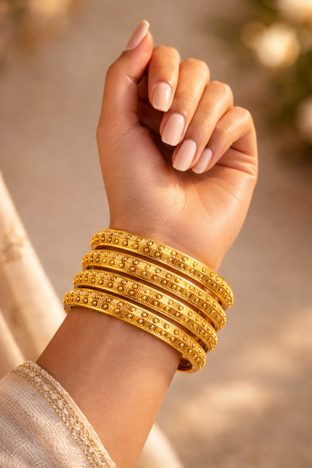 Vintage Emblem Luxe Bangles