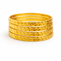 Imperial Leaf Glow Bangles