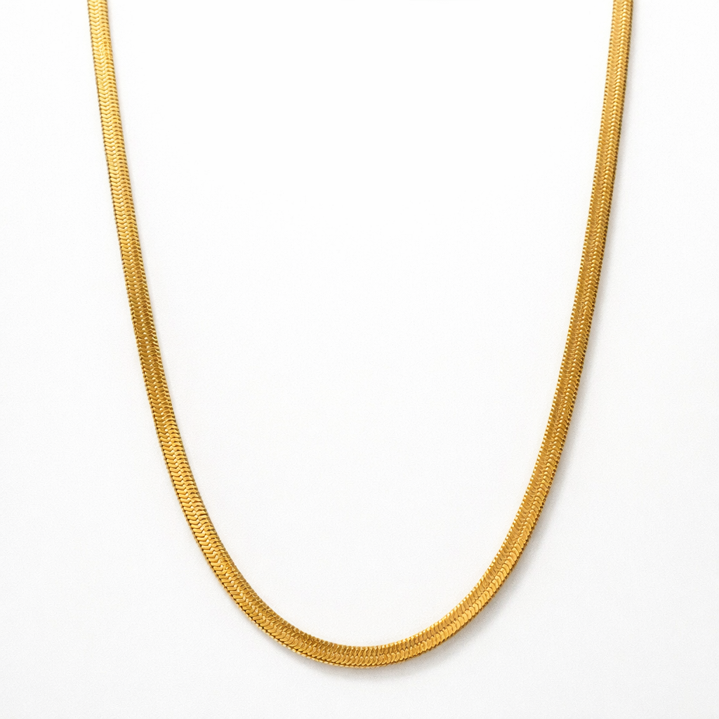 Flat Gold Chain
