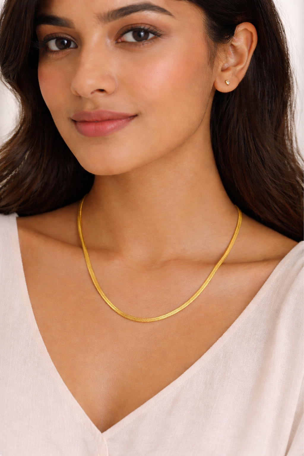 Flat Gold Chain
