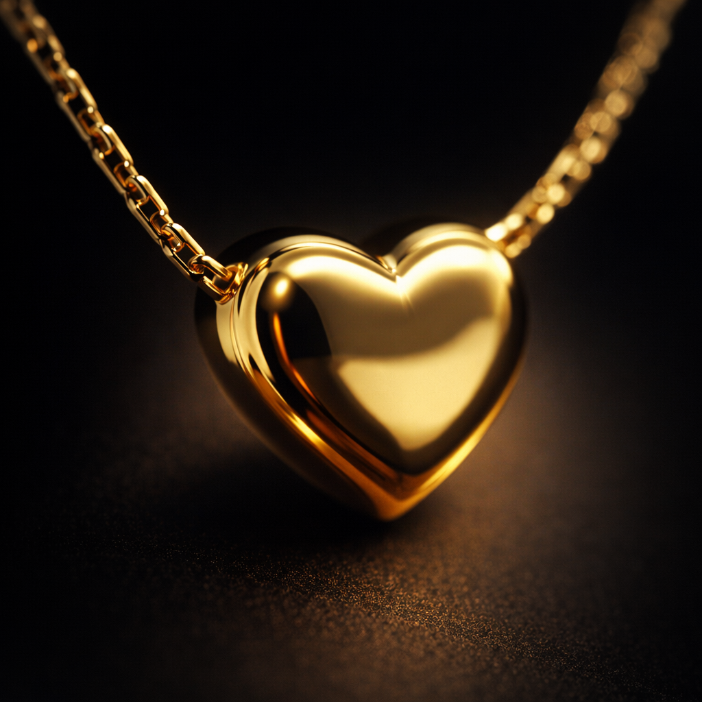 Aure Heart pendant Necklace