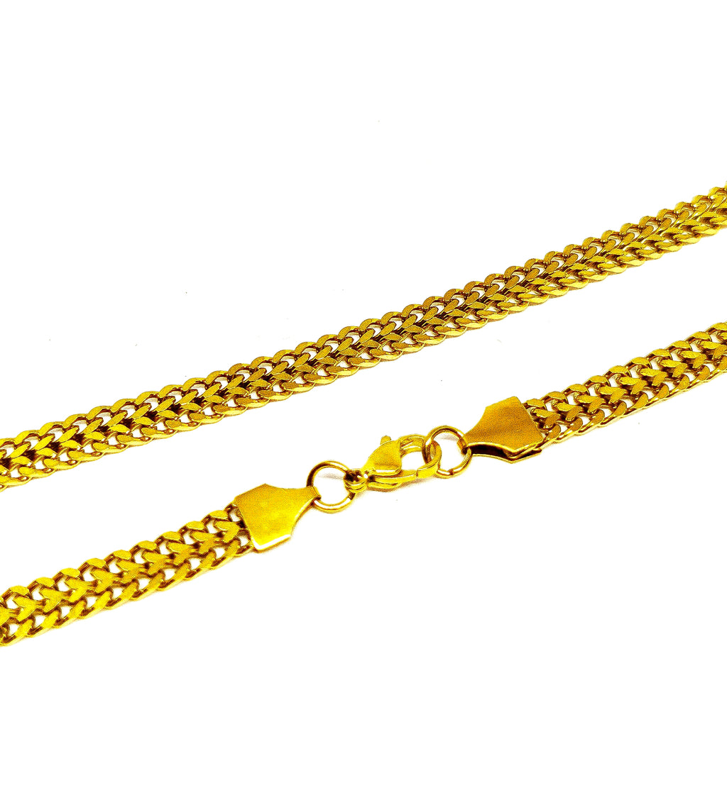 Imperial Double-Link Gold Chain