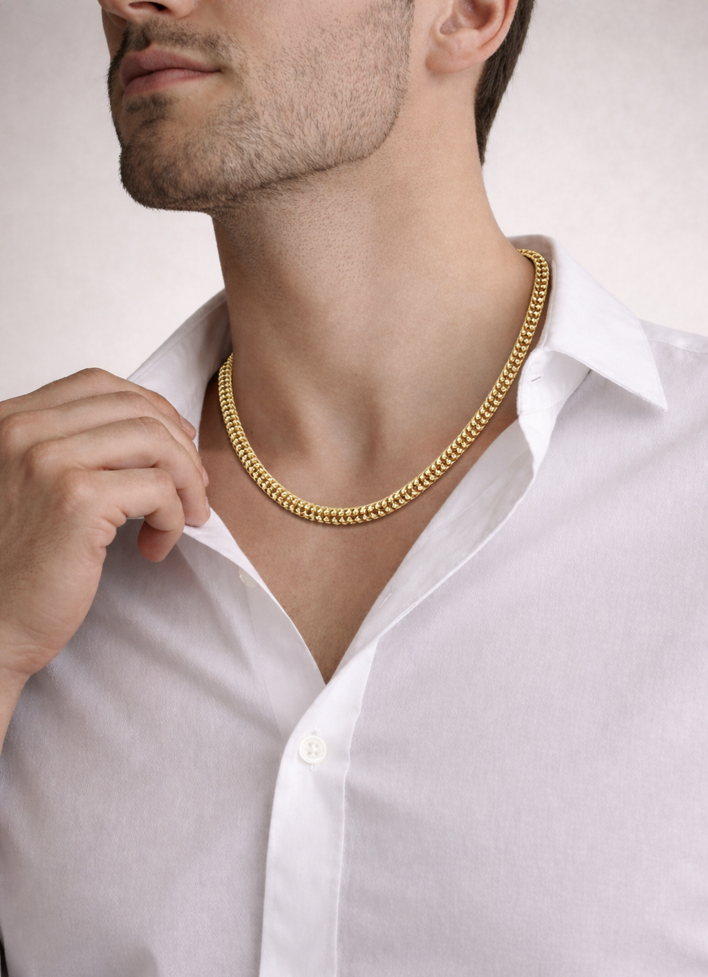 Imperial Double-Link Gold Chain