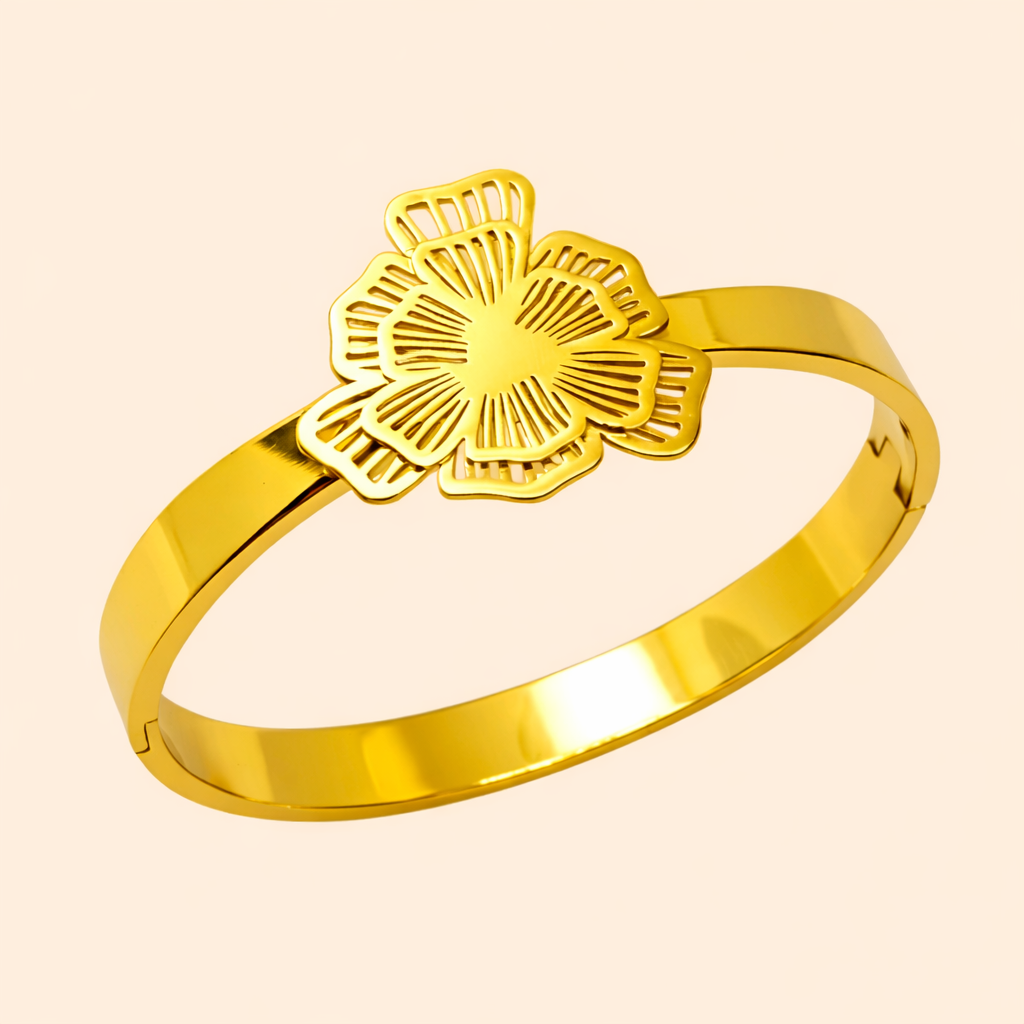 Golden Bloom Luxe Bracelet
