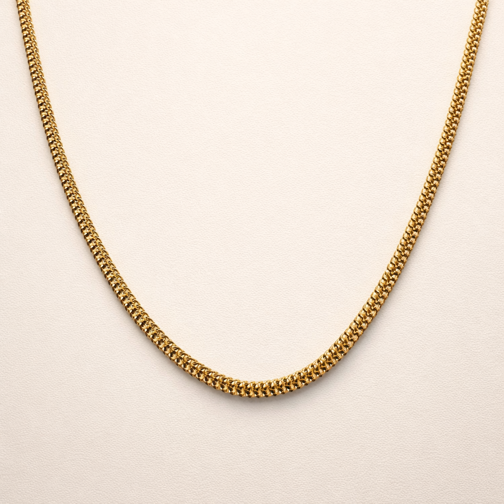 Imperial Double-Link Gold Chain